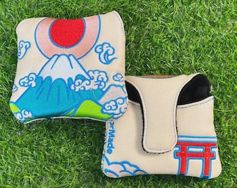 刺繍入りゴルフクラブヘッドカバー - テーラーメイド パターカバー