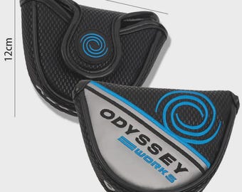 ODYSSEY Golf TEN Toulon Milled Works Tri HOT # 1 Serie Mallet Putter Covers & Square Putter Cover Golf Club Headcovers
