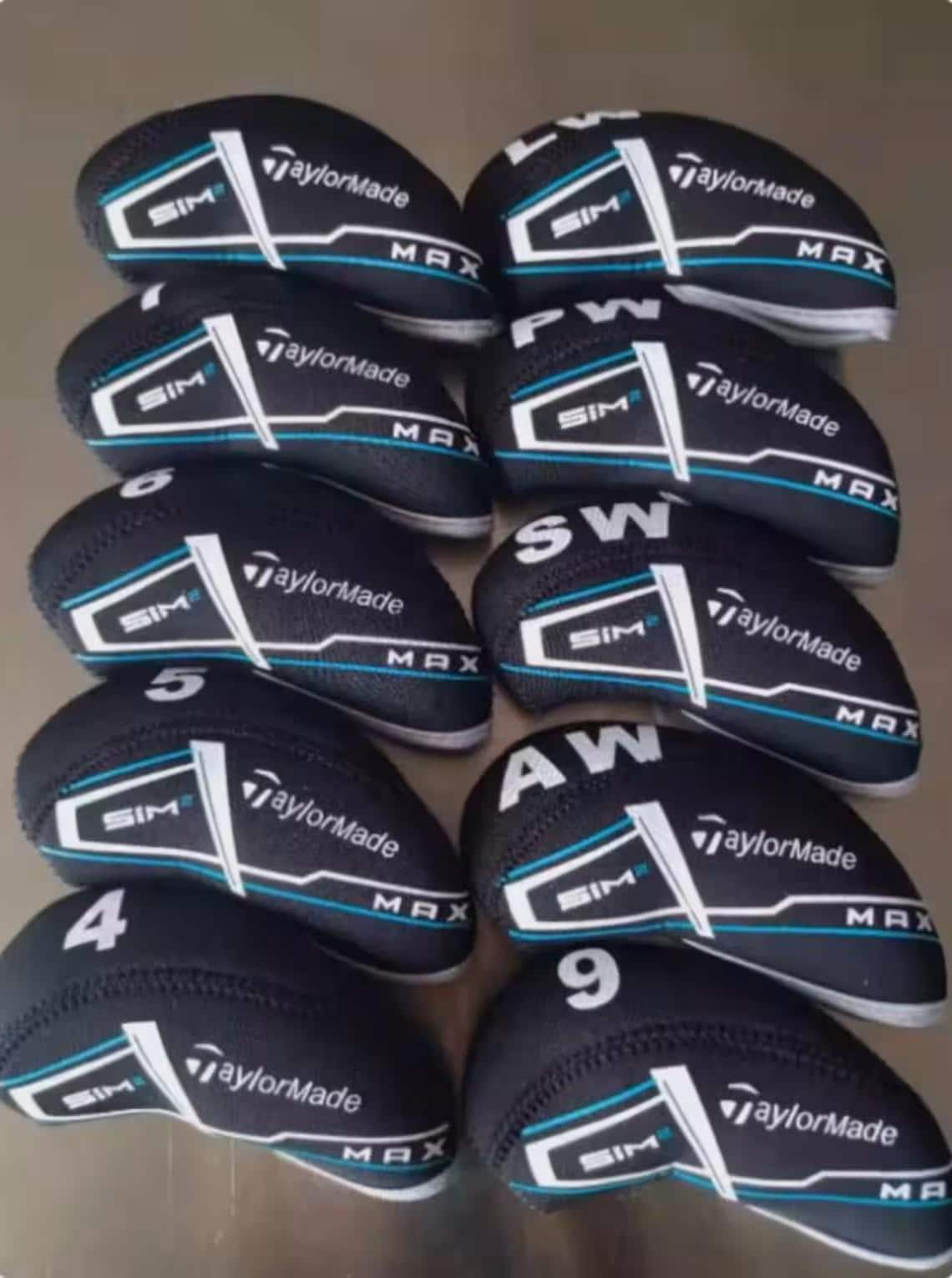 TaylorMade SiM2 1W ヘッドのみ ※カバーおまけ Taylormade SIM2 MAX Golf Club Iron Head Covers Golf Headcovers