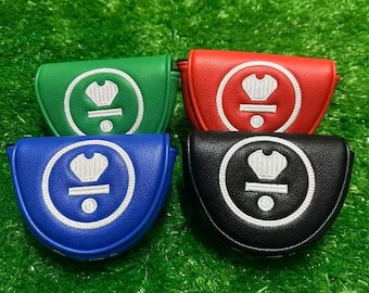 L.A.B ゴルフクラブ パター マレット ヘッドカバー レザー マグネット式 4色