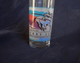 AUTOGRAPHED 1993 Kentucky Derby Glass Limited Edition signed by winning Jockey