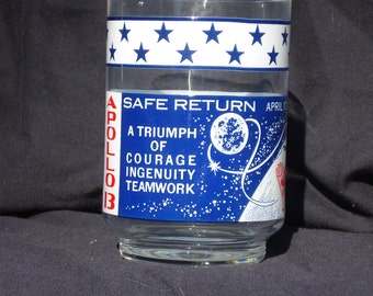 APOLLO 13 souveinier glass