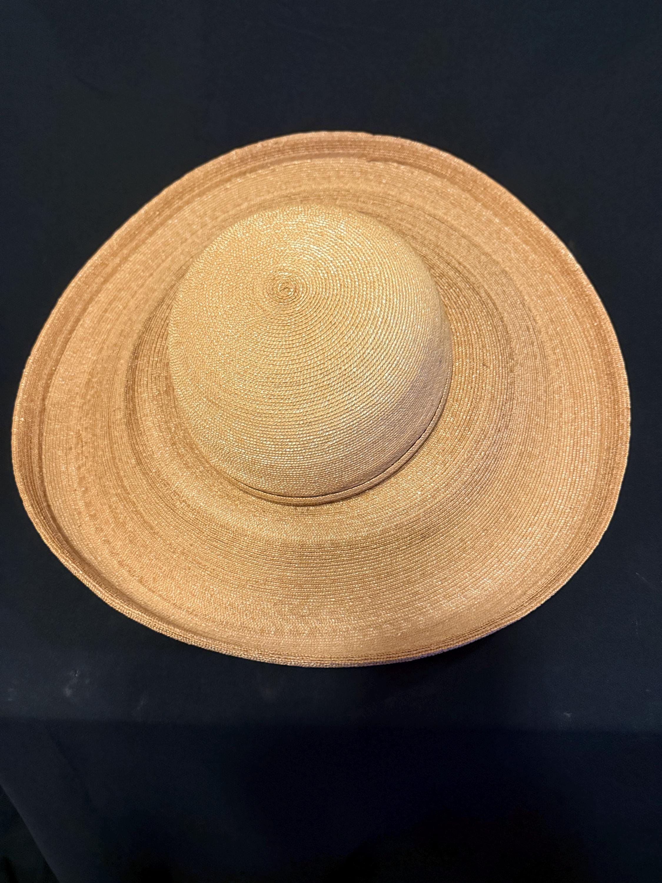 Silver Frank Oliver Lillie Rubin Sun Hat Frank Oliver Hat - Etsy main image 3