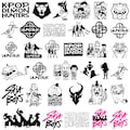Kpop Demon Hunter SVG Bundle, Saja Boy & Huntrix Svg, Demon Hunters Inspired Kpop Svg, Cat and Bird Png, Kpop Idol Group Cut File,Silhouette
