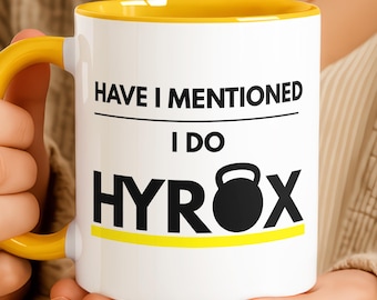 Funny Hyrox Gym Mug Gift, Hyrox Present For Him & Her, Gym Lover Mug, Gym Gift For Training Partner