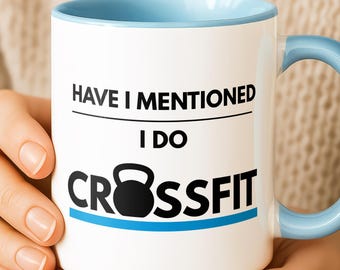Funny Crossfit Gym Mug Gift, Crossfit Present For Him & Her, Fitness Lover Mug, Crossfit Gift For Training Partner