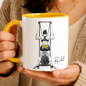 May include: A set of three ceramic mugs with a speckled, matte finish. The mugs are in shades of cream, light gray, and dark gray. Each mug has a simple, minimalist design, perfect for coffee or tea.