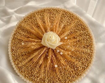 Sofreh Aghd Decorated Tray, Decoration for Persian Wedding