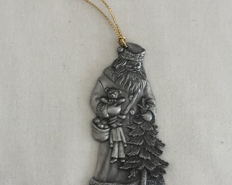 Avon Pewter Christmas Ornament 1993 No Box
