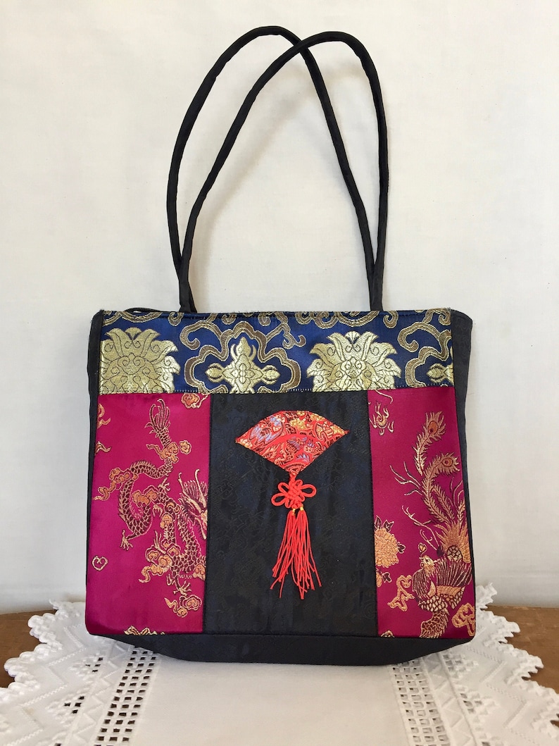 Chinese Brocade Festival Bag