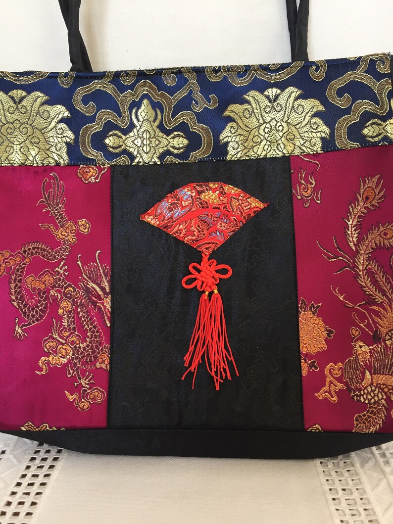 Chinese Brocade Festival Bag