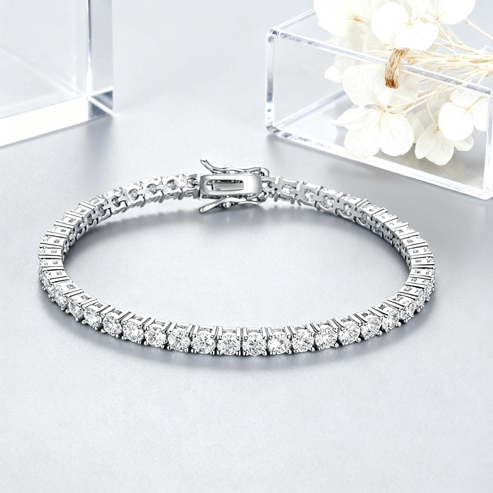 Swarovski infinity bracelet - Etsy 日本