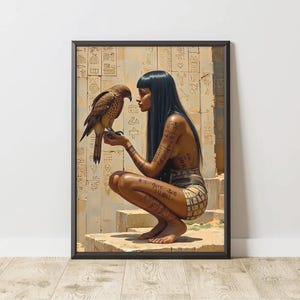 5 Panneau Mural Art Peinture Paysage de la Pyramide égyptienne