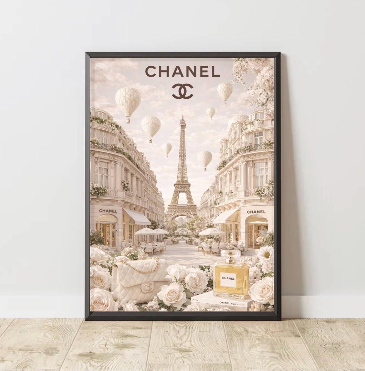 Chanel no5 art - Etsy 日本