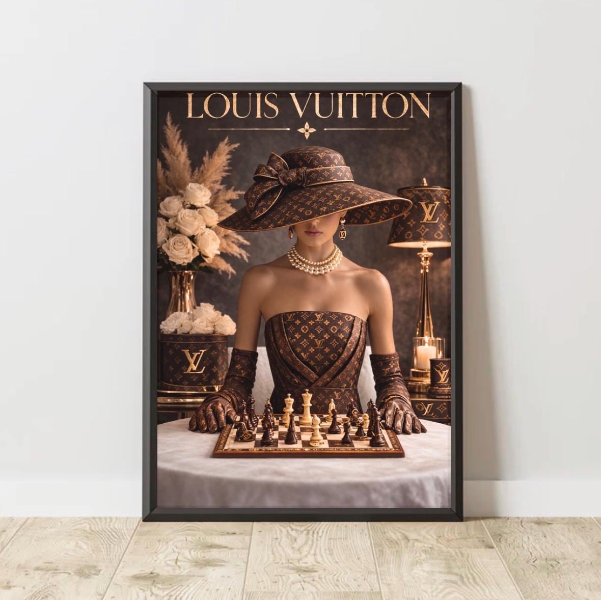 Louis Vuitton Picture Frame - Etsy Louis Vuitton Picture Frame - Etsy