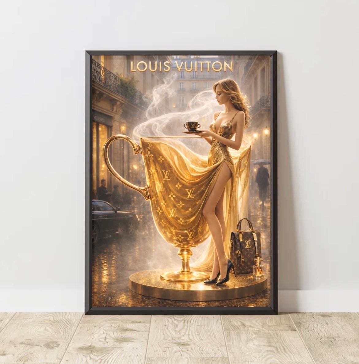 Louis vuitton cup poster - Etsy 日本