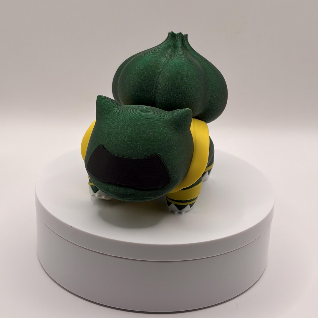 Ford Ranger Bullbasau Green Power Ranger Bulbasaur Figurine, 3D Printed Pokemon Fusion, Anime ...