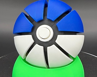 PokeBall Fidget Ball Spielzeug, Pokemon Clicky Fidget Gadget, ADHD Fokus-Tool (lizenziert)