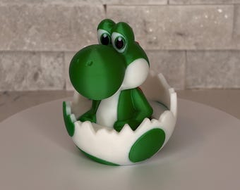 Yoshi Ei Clicker Fidget Spielzeug, Mechanisches Schreibtisch Spielzeug, Yoshi Hatchling Figur, Tastaturschalter Clicker, Gaming Sammlerstück
