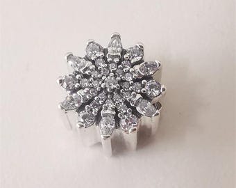 pandora silver 925 ale charm ice crystal clear
