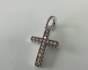pandora classic cross charm pendant