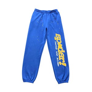 Unisex Pullover Tracksuit Set Sp5der Hoodie & Sweatpants image 3