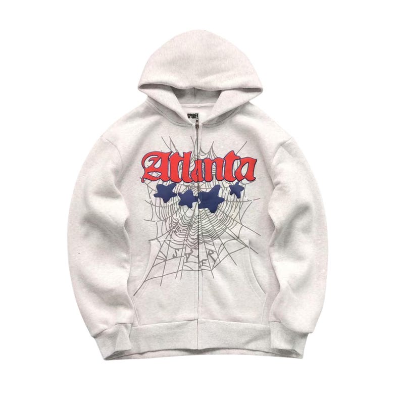 Sp5der Zip Up Tracksuit Set Unisex Hoodie & Sweatpants image 2