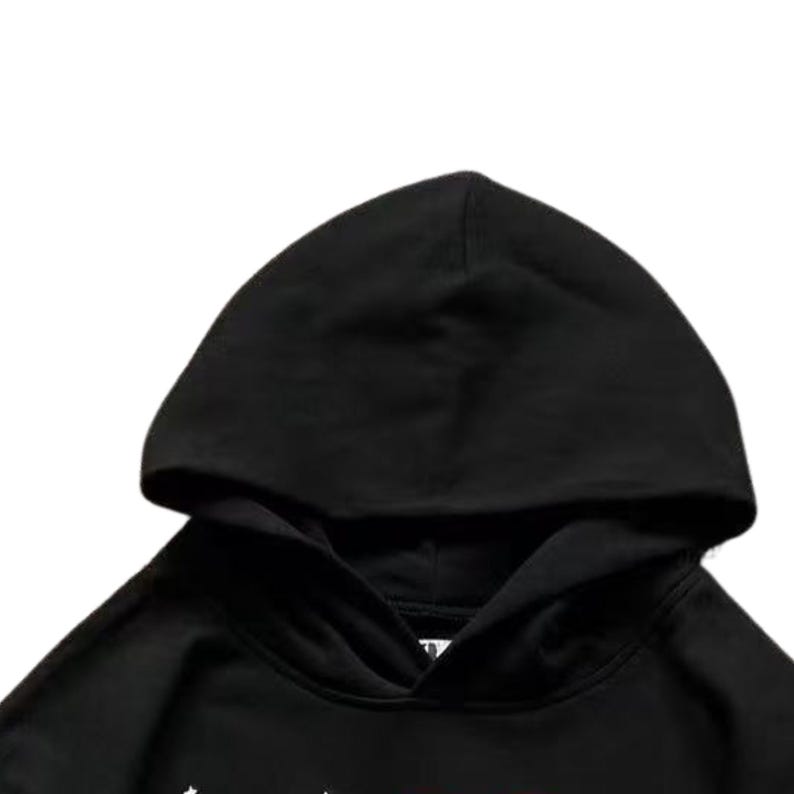 Sp5der Tracksuit Set Oversized Hoodie & Sweatpants image 4