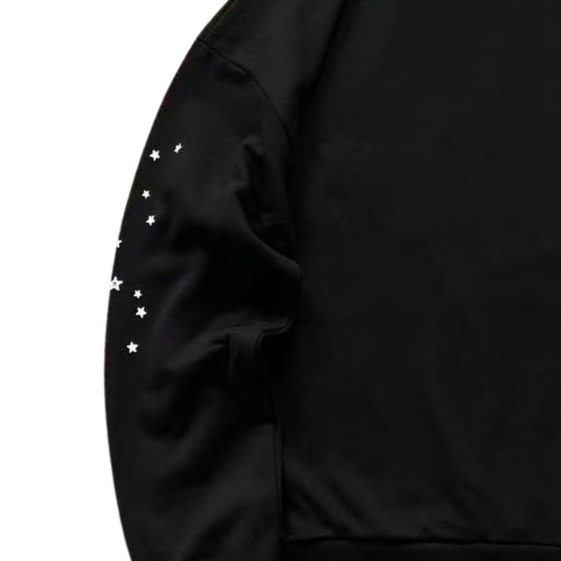 Sp5der Tracksuit Set Oversized Hoodie & Sweatpants image 9