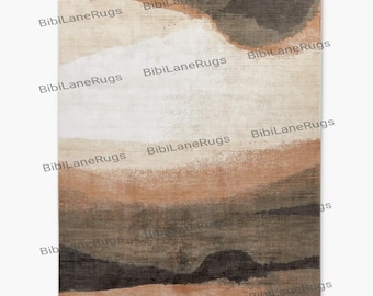 Sundown Handloomed Copper and Ivory Area Rug