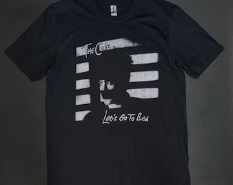 The Cure Lets go to Bed Unisex - T-Shirt, BandTee 90s, Vintage, Retro, Streetwear, Loungewear