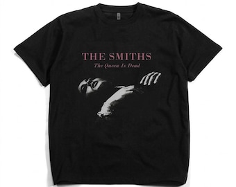 The Smiths Shirt - The Queen Is Dead Unisex Baumwoll T-Shirt, Vintage, The Smiths Grafik-T-Shirt, Indie-Rock-Shirt