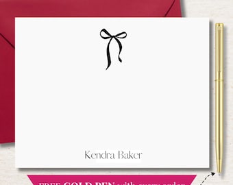 Bogen Kokette personalisierte Briefpapier mit Umschlägen FREE Gold Pen Geschenk inklusive FL030