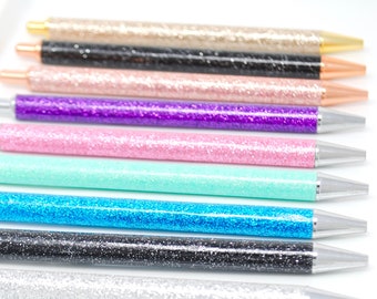 GLITTER BALLPOINT Pen | Journaling Pen | Cute Planner Accessories | Home Office | Luxury Pen | Stylish Modern Pens Pen | Desk Accessories