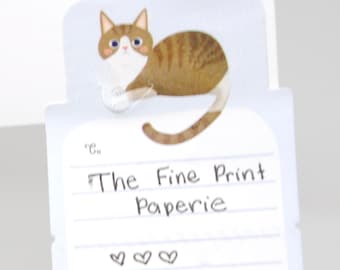 Niedliche Seitenfahnen | Seitenmarkierer | Regenbogen Sticky Notes Tabs | Kawaii Seite Flagge | Tier Katzen Seitenmarkierer | Planer-Tabs | Buch Anmerkungen