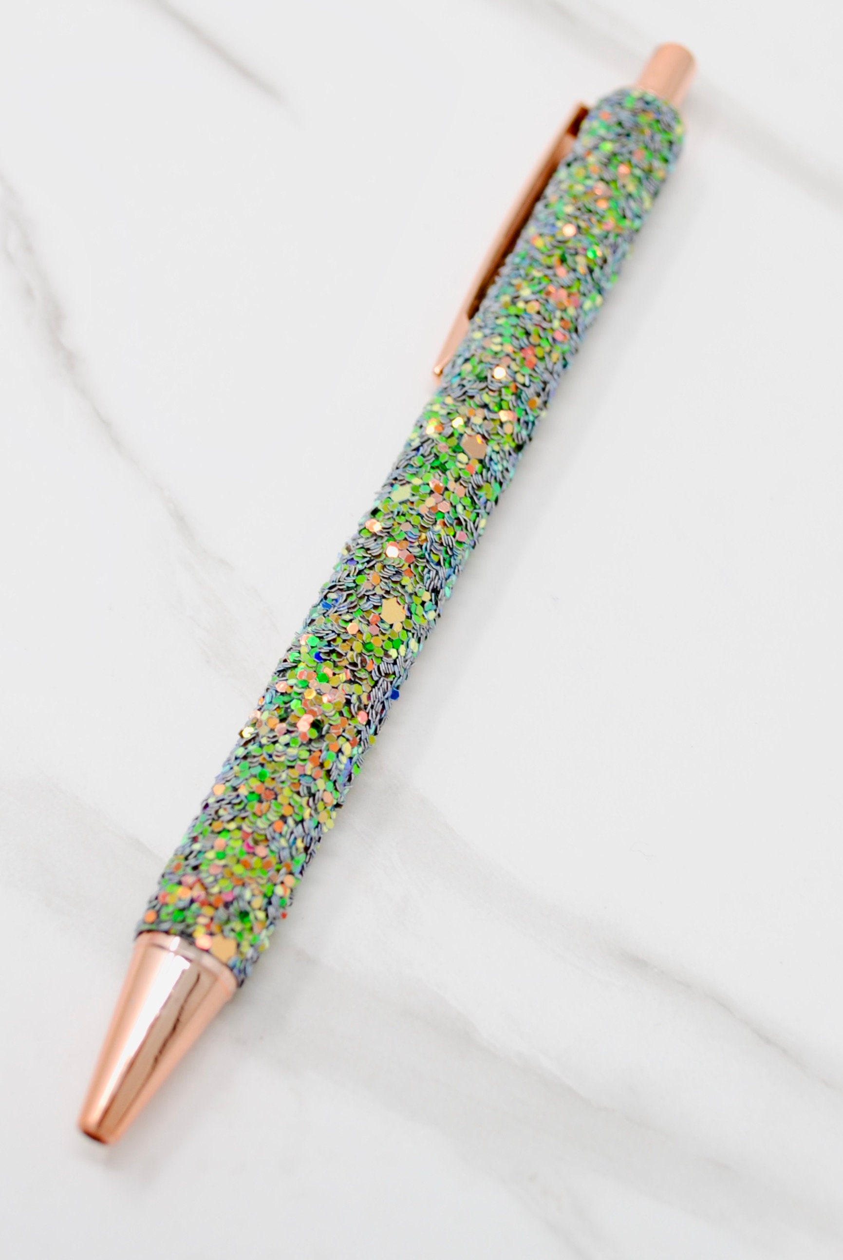 24 Colori Penne Glitterate Colorate, Pennarelli a Doppia Linea, Penne  Colorate Glitter Marcatori per Disegno Artistico, Fare Biglietti di Auguri