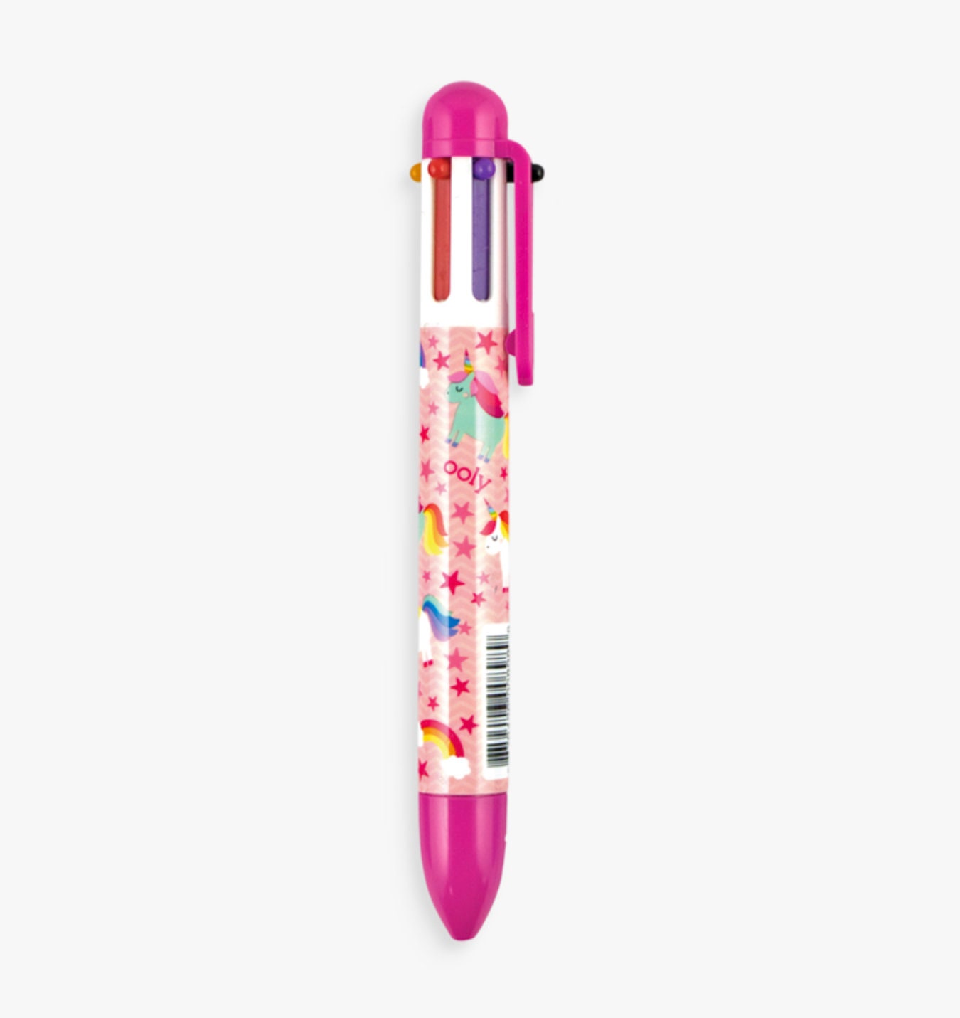 PENNA A SFERA MULTICOLOR UNICORNO UNICORNI PENNE REGALO BOMBONIERA SCU