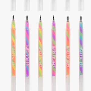 Rainbow Swirl Rhinestone Pen – Customized by Allie