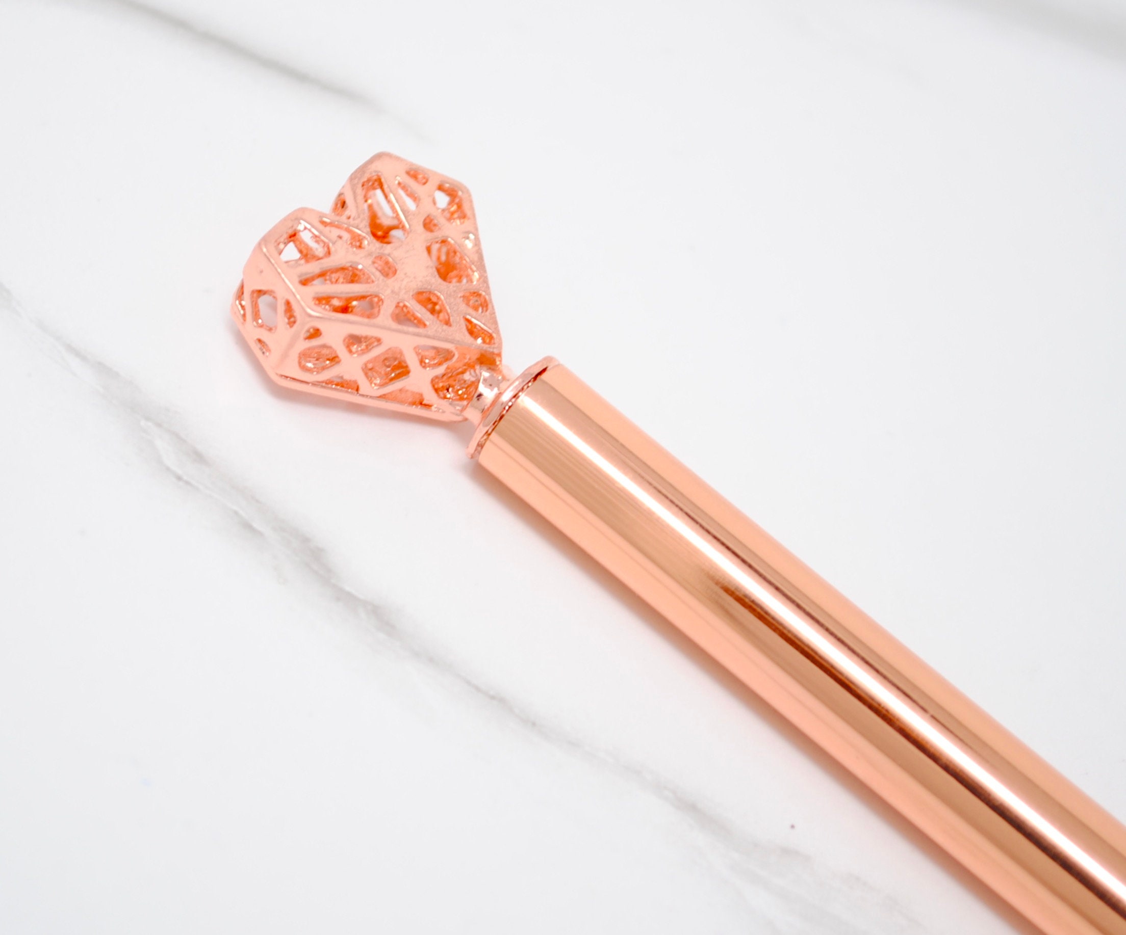 SWEET HEART GEOMETRIC Pen Valentines Pen Heart Pen for Etsy