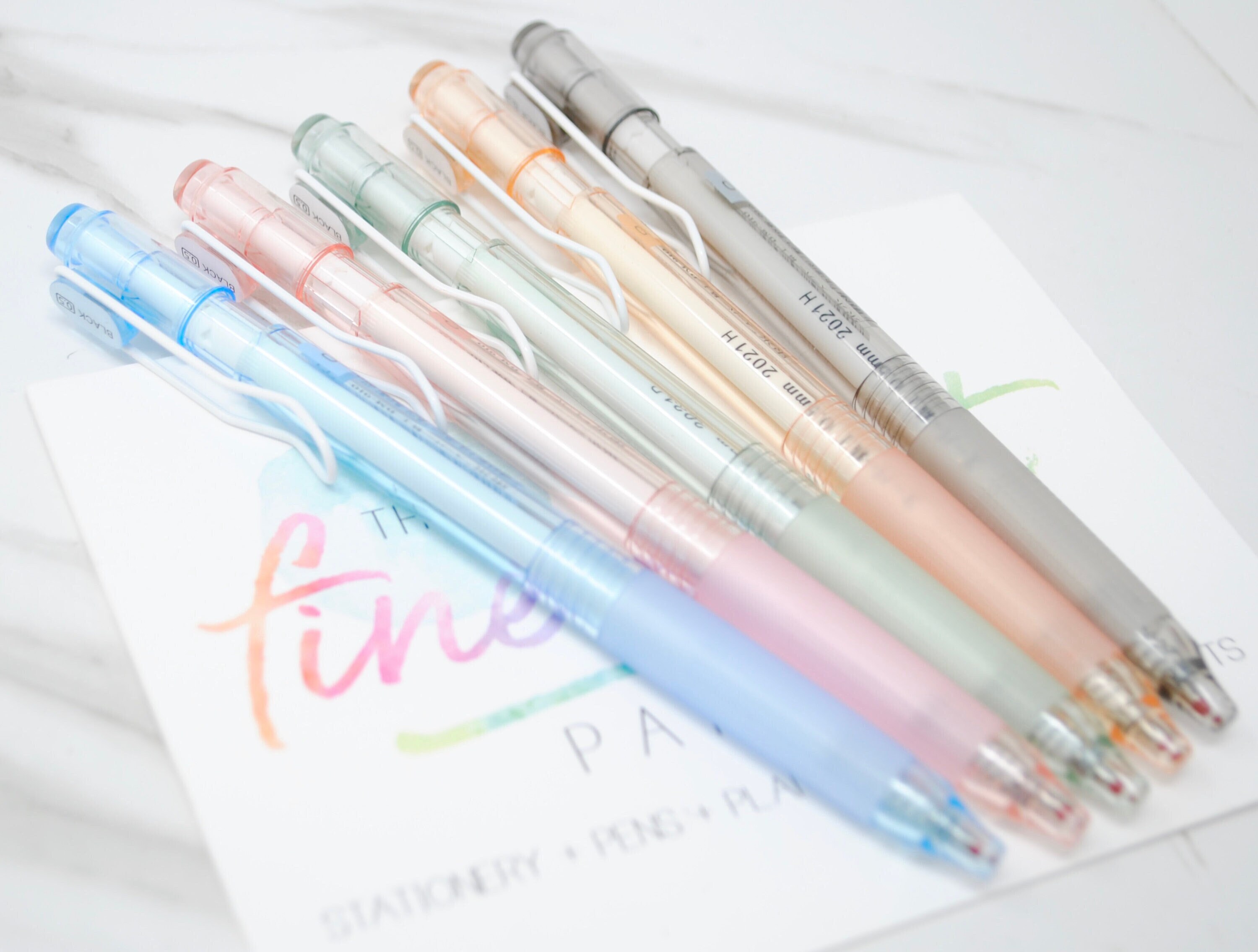 U-RIGHT Fancy Pens for Journaling, Cute Pens for Women, Retractable Pretty  Fun Pens for Nurses, 12 Pack