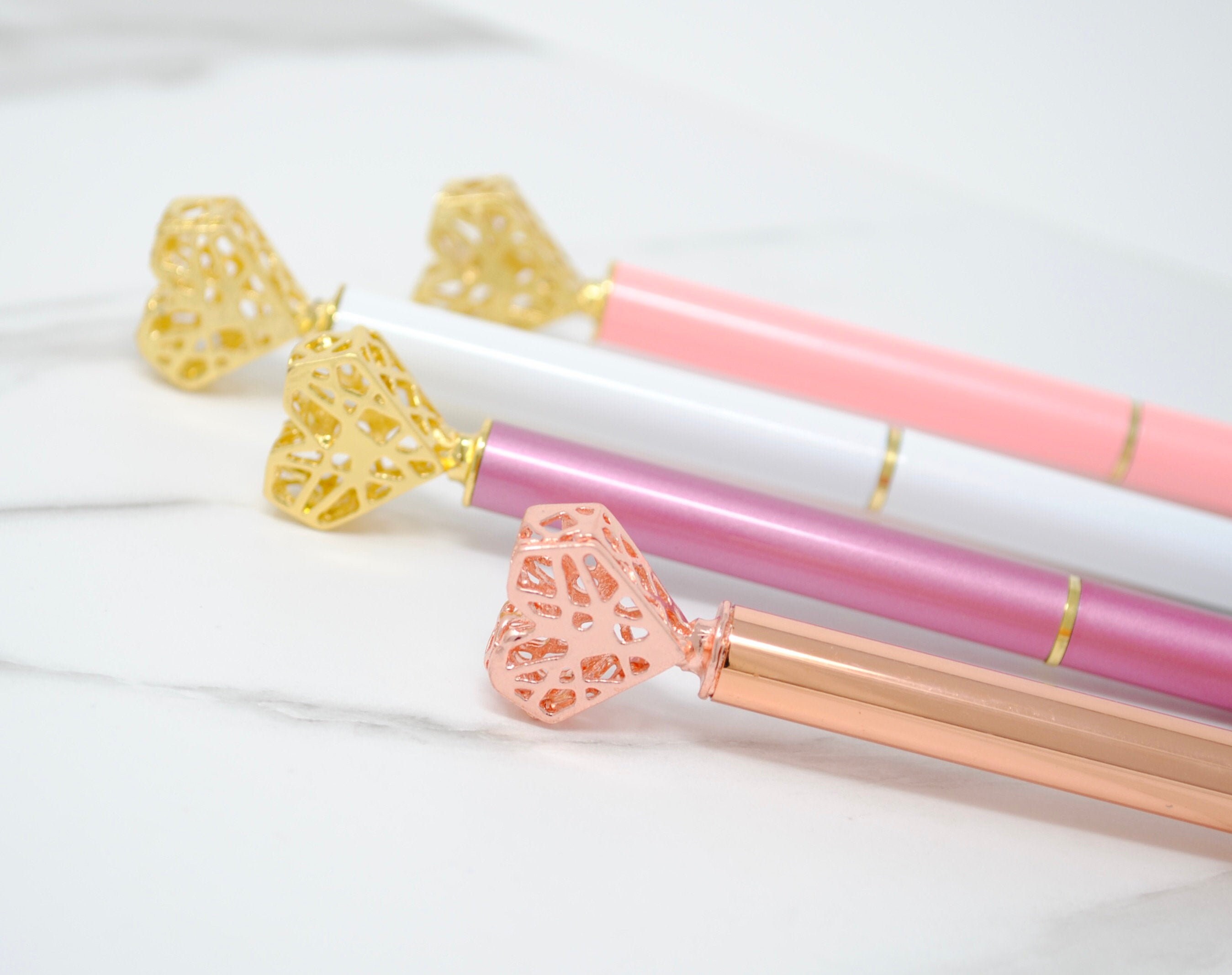 SWEET HEART GEOMETRIC Pen Valentines Pen Heart Pen for Etsy