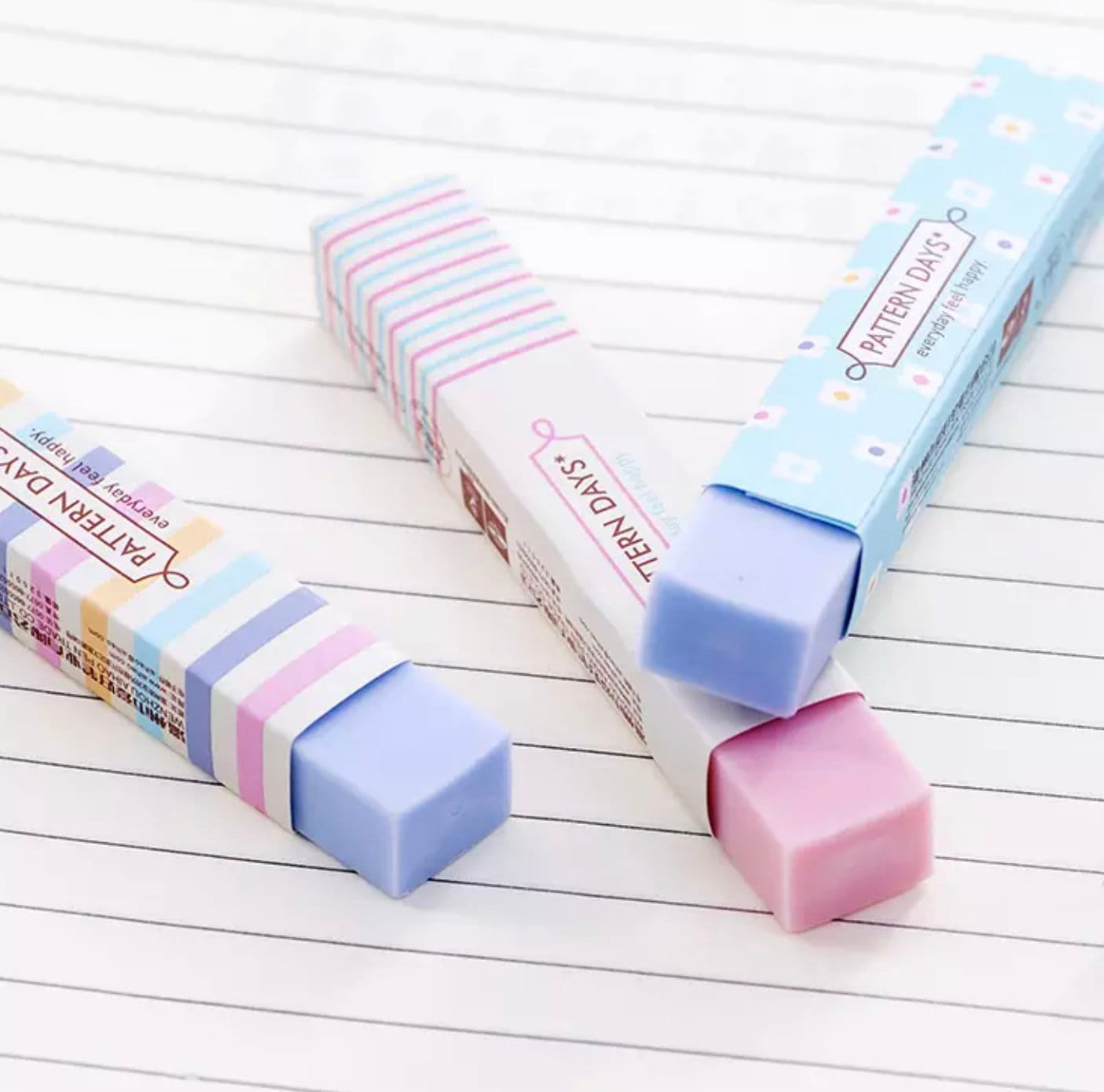 2pc STICK ERASER Cute Eraser Fun School Supplies Pencil Etsy