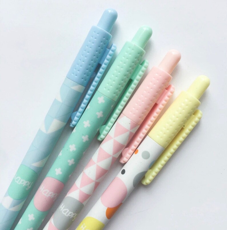 Pretty Pastel MECHANICAL PENCILS Kawaii Cute Japanese Etsy