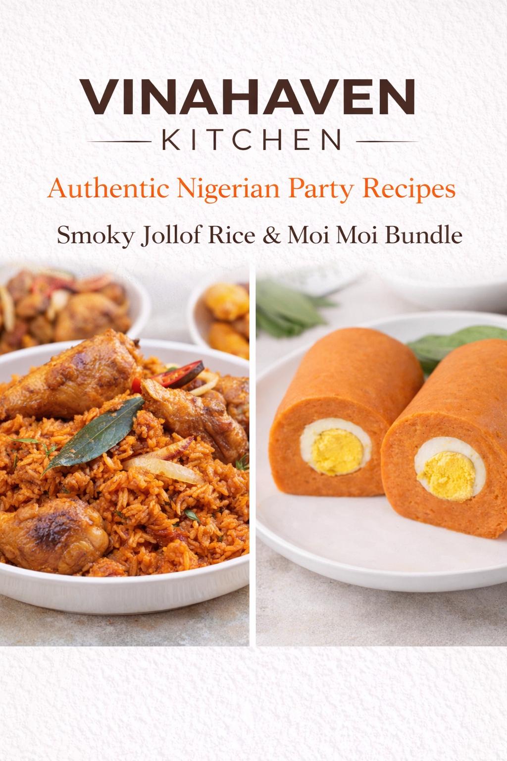 Mu Moi Rice Nigerian Jollof Rice & Moi Moi Recipe Ebook | Smoky Party Food (PDF ...