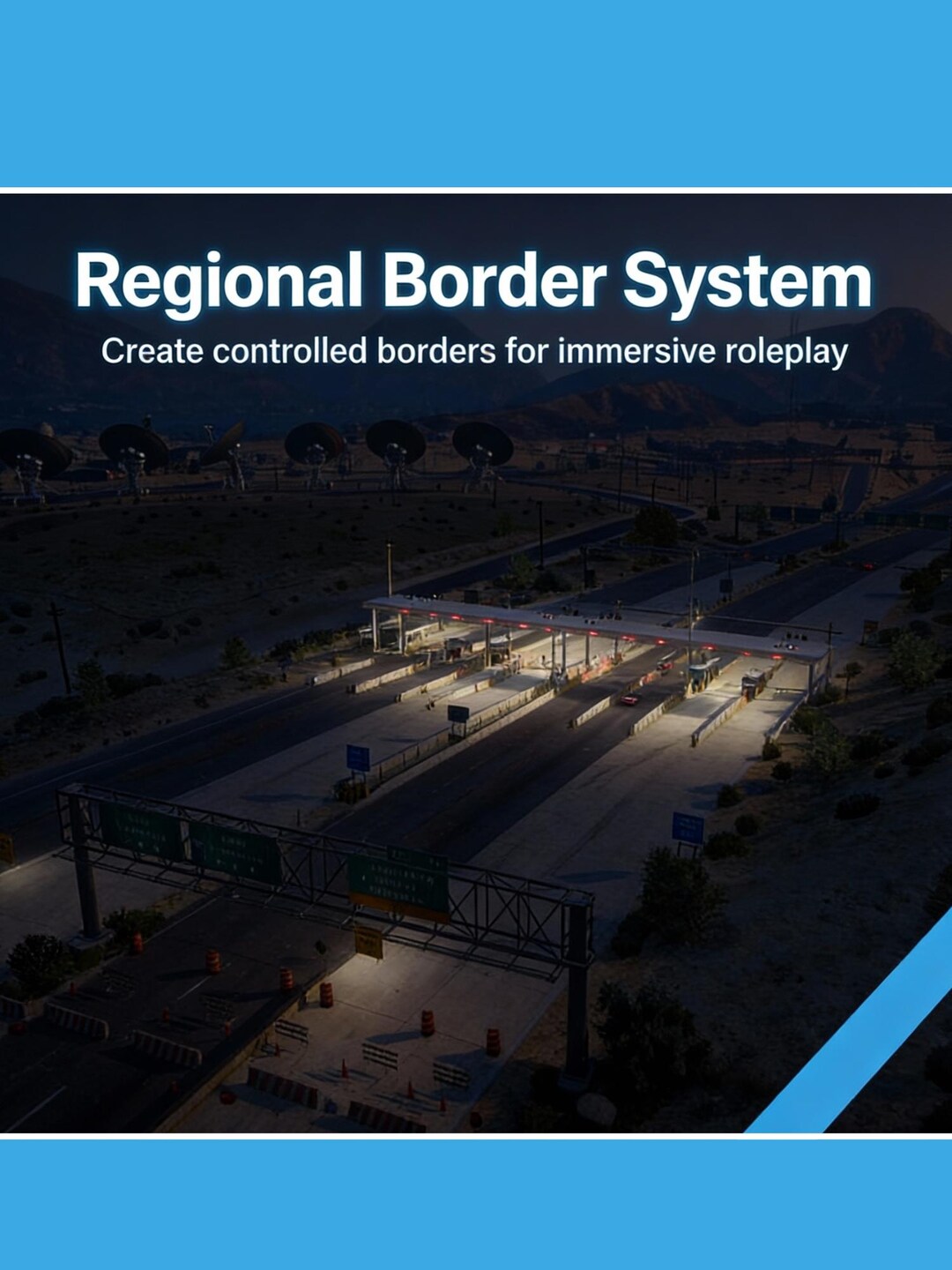 Fivem Customizable Border Control System – Immersive Regional ...