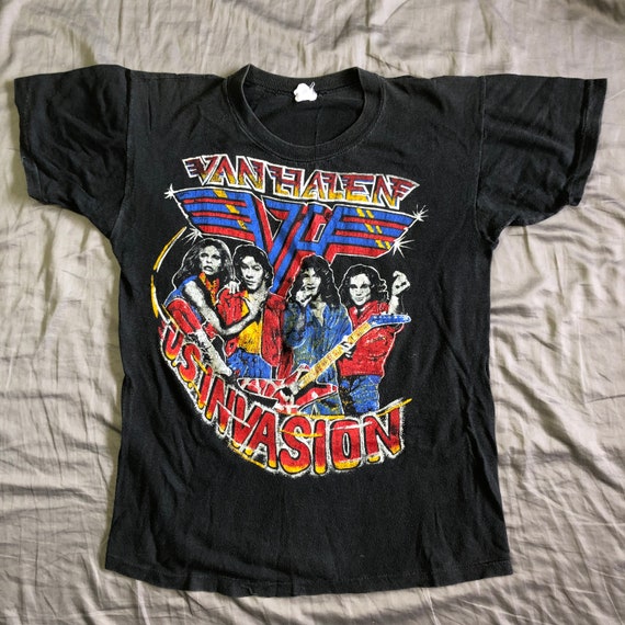 van halen 1980 tour shirt