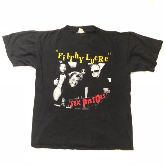 Vintage SEX PISTOLS 1996 Filthy Lucre tour t shirt