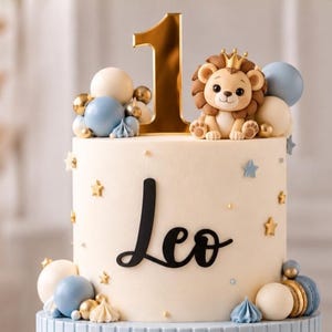 Cake Topper Name personalisiert als Seitendeko – Tortentopper Name Geburtstag, Seiten Dekoration Torte, personalisierte Tortendeko