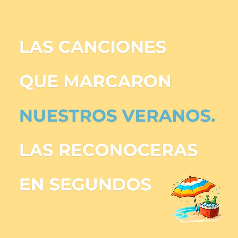 Canciones del Verano Music Bingo | Juego para Fiestas | Summer Party Game | Hits 90s 2000s 2010s | Juego Musical Imprimible | 100 Cartones imagen 5