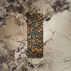 Wicked Wildflowers -  Floral Bookmark